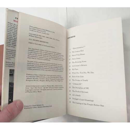 226 - BURROUGHS (W.S.) - The Wild Boys, dw. 1972; Exterminator! dw, 1974; The Soft Machine, 1968