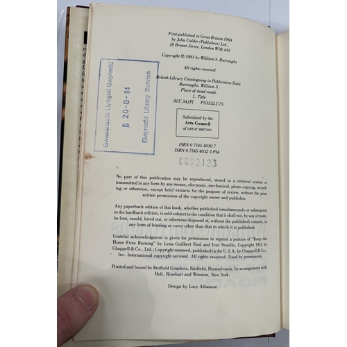 227 - BURROUGHS (W.S.) - Cities of the Red Night, dw, 1st edition, 1981; The Place of Dead Roads, dw, 1st ... 