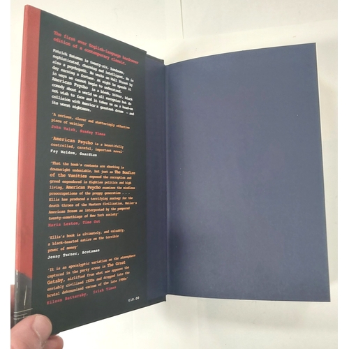 237 - ELLIS (Brett Easton) - American Psycho, 1st edition, dw, SIGNED to title page, 1998.