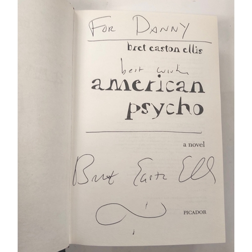 237 - ELLIS (Brett Easton) - American Psycho, 1st edition, dw, SIGNED to title page, 1998.