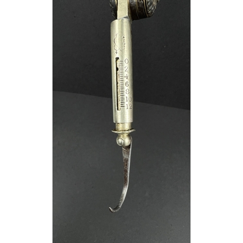 265 - A Lorb Patent Fisherman's pocket knife, including scales etc and a straight razor