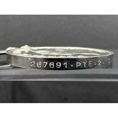 287A - WWI Pair of Victory and War medal awarded to 267691 C.H. Cooper R.A.F