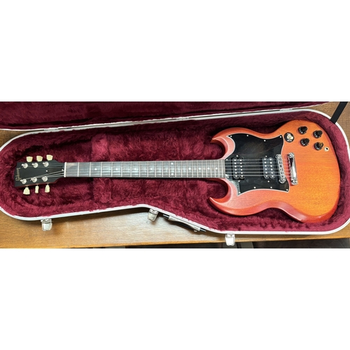 52 - A GIBSON SG STANDARD guitar, 2004, mahogany body, twin humbucker pickups, SERIAL NUMBER 00054406, ad... 