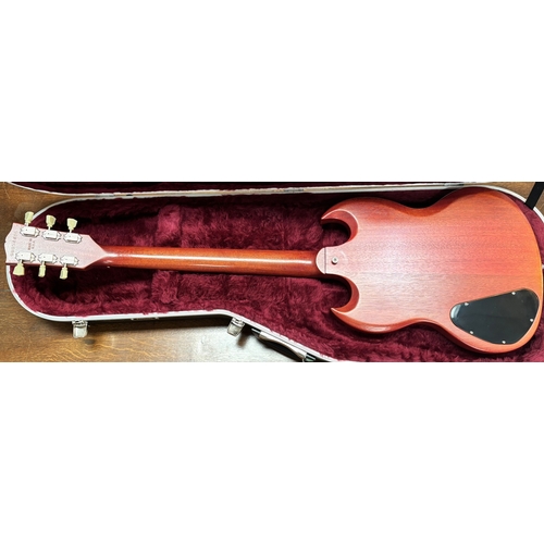 52 - A GIBSON SG STANDARD guitar, 2004, mahogany body, twin humbucker pickups, SERIAL NUMBER 00054406, ad... 