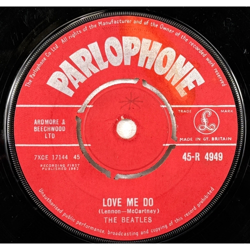 60 - 'Love Me Do' 1962 Parlophone recording red label 45-R 4949
