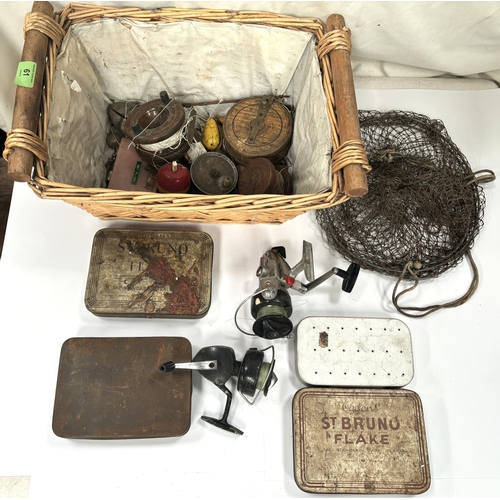 61 - A collection of fishing tackle and equipment