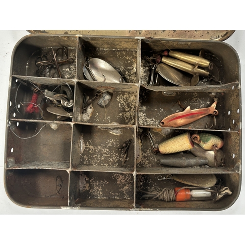 61 - A collection of fishing tackle and equipment