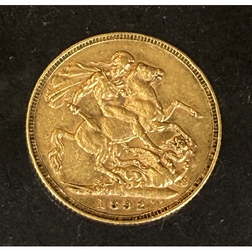 628 - An 1892 M QV sovereign