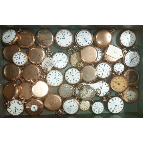 643 - A 10 drawer watchmakers cabinet with watches and parts to each drawer, 40+ silver and white metal ca... 