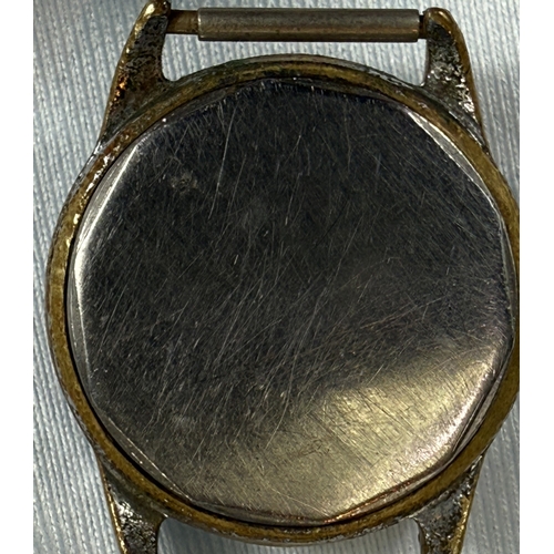 656 - Two open faced key wound military style pocket watch and a similar wristwatch.