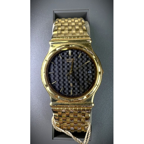 679 - A vintage gents Roamer Standard wristwatch and a boxed Citizen wristwatch