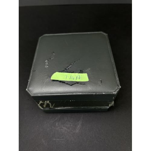 714A - A Rado Jubile two tone wristwatch with box and paper