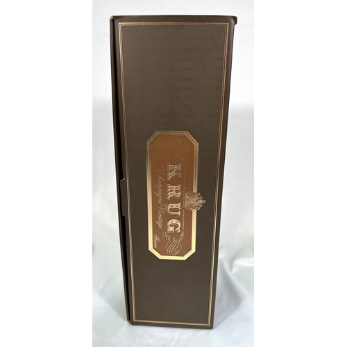 724 - A bottle of Krug Champagne vintage 1981, in presentation box