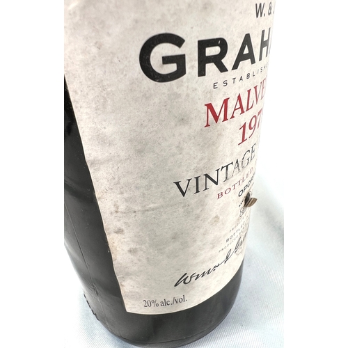 727 - A Bottle of W & J Graham's Malvedos 1979 vintage port