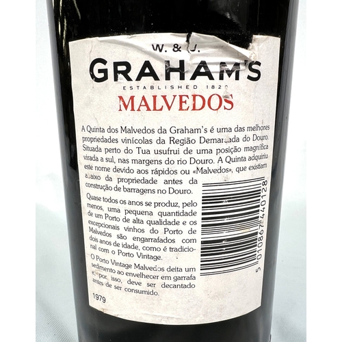 727 - A Bottle of W & J Graham's Malvedos 1979 vintage port