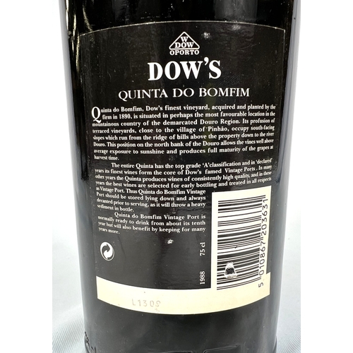 728 - A bottle of Dow's 1988 Quinta do Bomfim Vintage Port