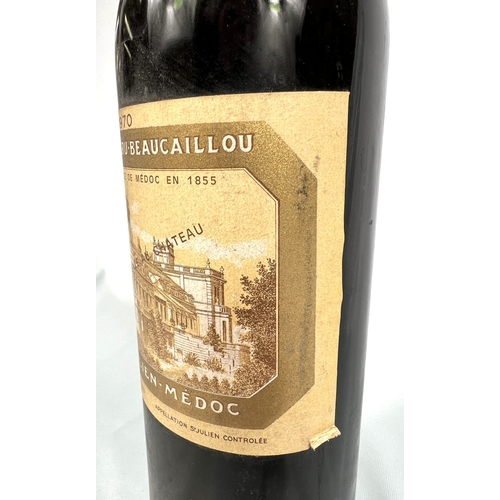 732 - A bottle of Chateau Ducru-Beaucaillou Sain Julien Medoc 1970