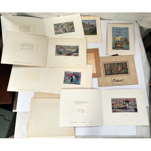 83 - A collection of 10 Brocklehurst Macclesfield and other silks including Queens Silver Jubilee, Sulgra... 