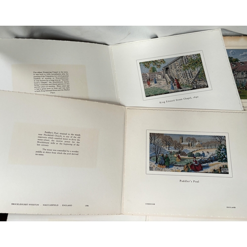 83 - A collection of 10 Brocklehurst Macclesfield and other silks including Queens Silver Jubilee, Sulgra... 