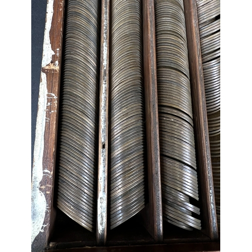 718A - A large selection of pre-decimal bronze coins