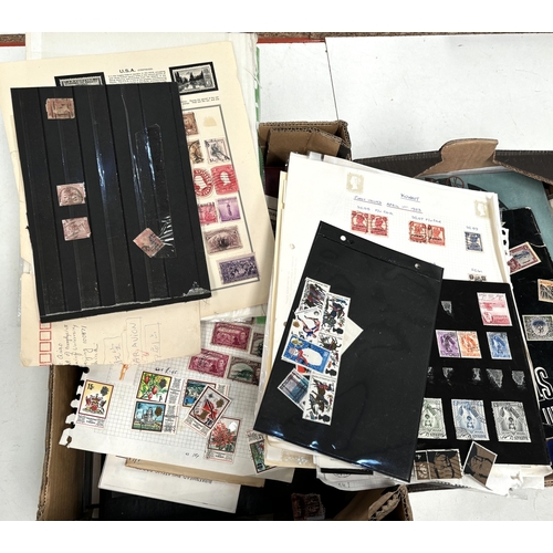191A - A large selection of GB and World stamps, unsorted