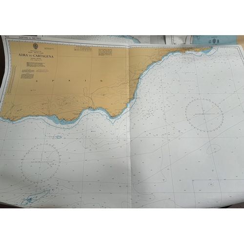 202C - A collection of 20th century coastal maps for Portugal, Spain etc&nbsp;