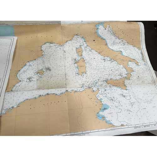 202C - A collection of 20th century coastal maps for Portugal, Spain etc&nbsp;