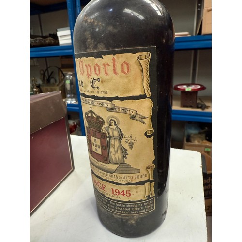 745B - A bottle of Royal Oporto port vintage 1945