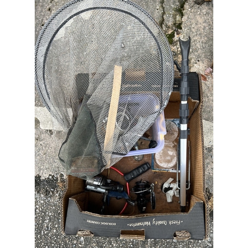 222A - A selection of fishing items and other collectable items etc
