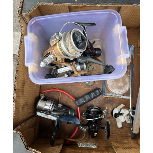 222A - A selection of fishing items and other collectable items etc