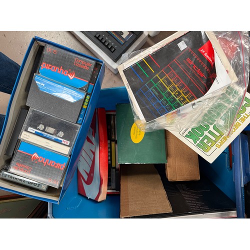 196 - A collection of 1980's and early British annuals including Beano, Dandy, Whizzer etc, vintage board ... 