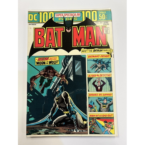 DC Comics: Batman #249 x 2, 250, 252, 253 x 2, 254, 255, 256, 257, 258, 259