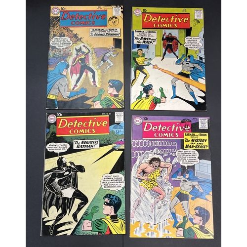 61 - DC Comics - Detective Comics # 284, 285, 286, 287, cent copies 'The Negative Batman' etc.