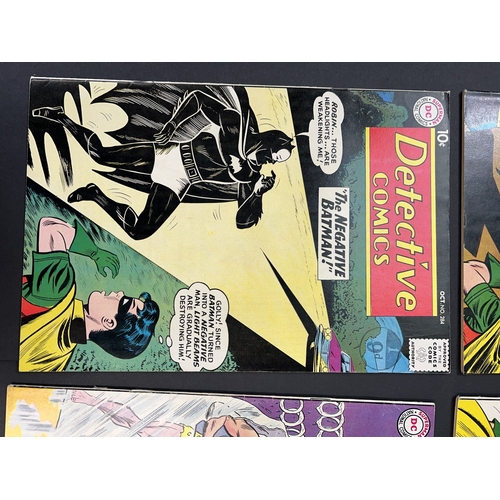61 - DC Comics - Detective Comics # 284, 285, 286, 287, cent copies 'The Negative Batman' etc.