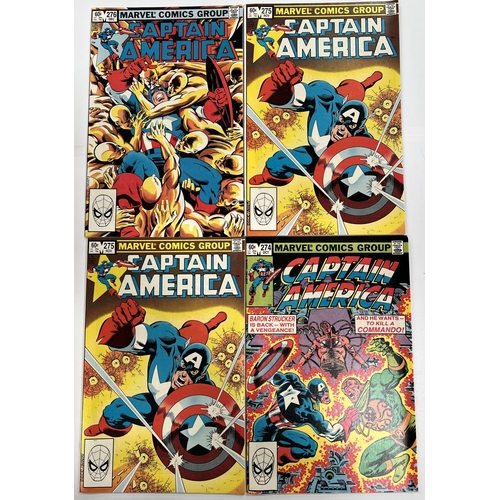 Marvel Comics 'Captain America' 271, 272, 273 (2), 274, 275