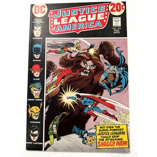 DC Comics Justice League of America 104, 105, 106, 107,