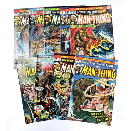 Marvel Comics - Adventure into Fear with The Man-Thing #11, 12, 13, 14 ...