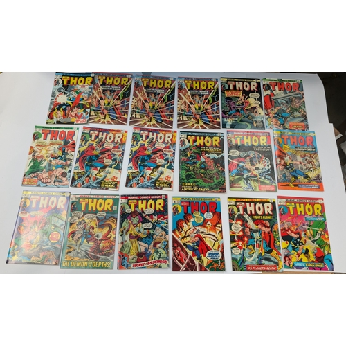Marvel Comics: The Mighty Thor # 204, 212, 215, 218, 219, 227, 228 x 2 ...