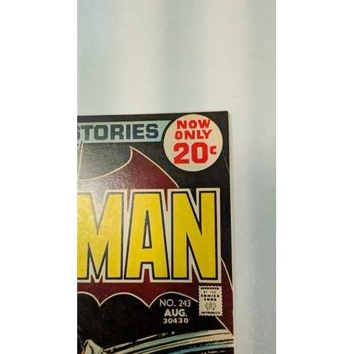 DC Comics - Batman # 234, 235, 237, 239, 243, 247, 253