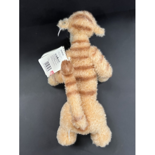 STEIFF - Tigger no. 355639 in original box, with labels and ear tag