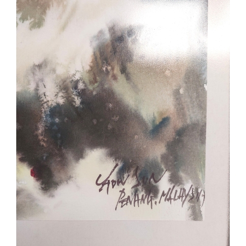 100B - A collection of Asian and other pictures, watercolours etc.