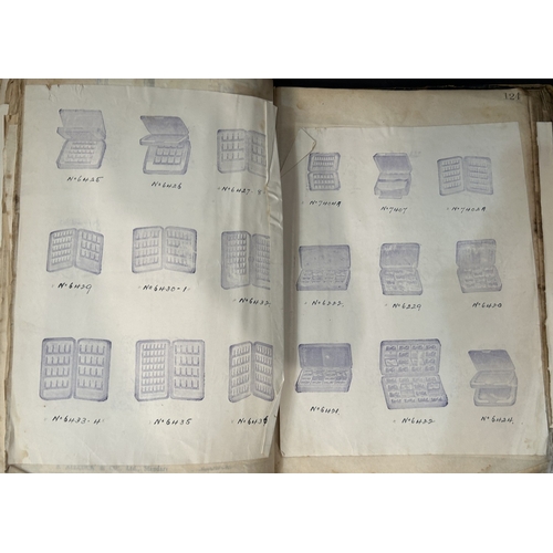 29 - A large file with letters, advertisements etc relating to Alcock & Co Fishing Tackle Makers.
