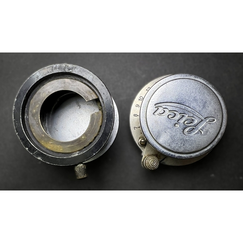 4 - A LEICA 35mm camera with 50mm lens and 35mm lens, serial number. 654440 (poor condition)NB: descript... 