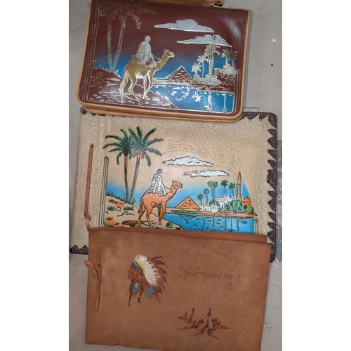 37 - A 19th century mahogany wall mirror, LP records, prints and pictures etc.