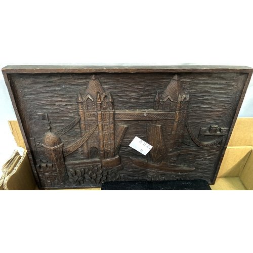 18 - A 19th century tea caddy, eight day clock, barometer and other collectables...