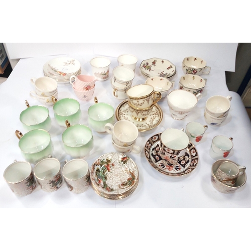 36 - A collection of various part sets of tea cups and saucers etc....