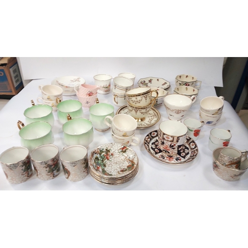 36 - A collection of various part sets of tea cups and saucers etc....