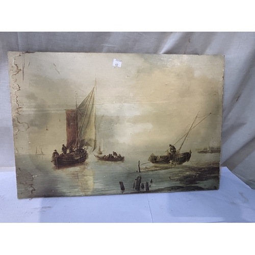 43 - A Bob Richardson signed print (faded and 4 other prints)...