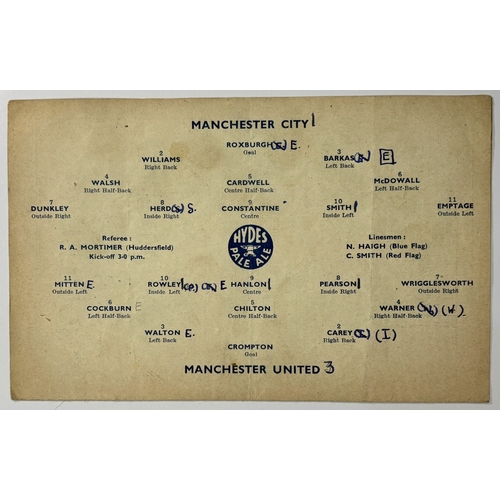 225 - Football programmes collection 1944/45 War Cup Blackpool v Bolton Wanderers 7th April 1945, 1945/46 ... 