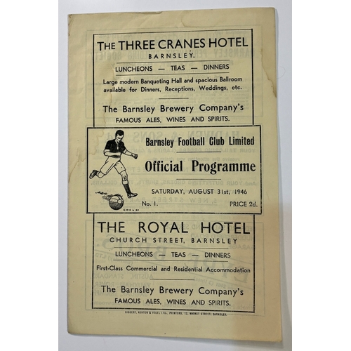 225 - Football programmes collection 1944/45 War Cup Blackpool v Bolton Wanderers 7th April 1945, 1945/46 ... 